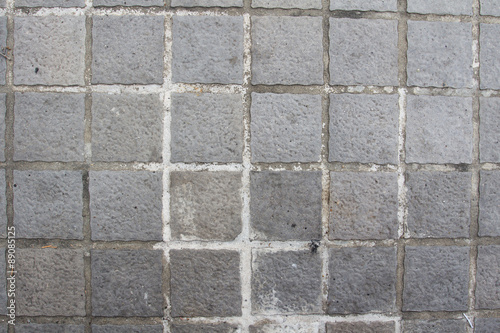 Brick floor background texture