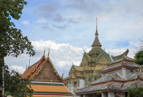 Pagoda in Wat Pho © thirathat