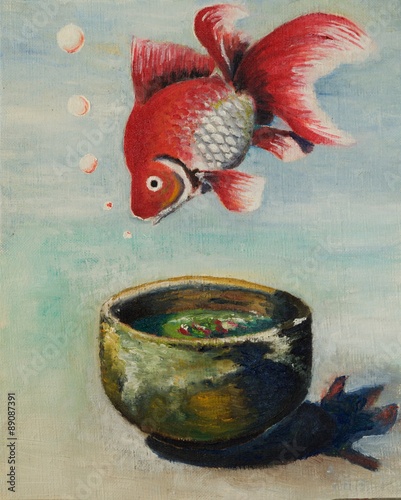 金魚と器