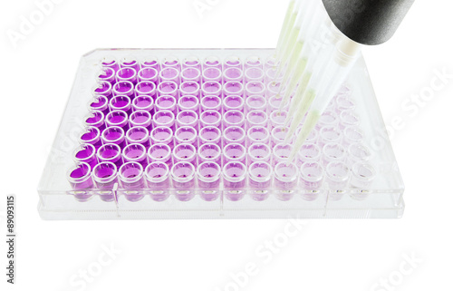multichannel pipette test sample