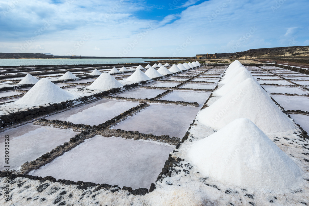 Salt works of Janubio, Lanzarote, Canary Islands