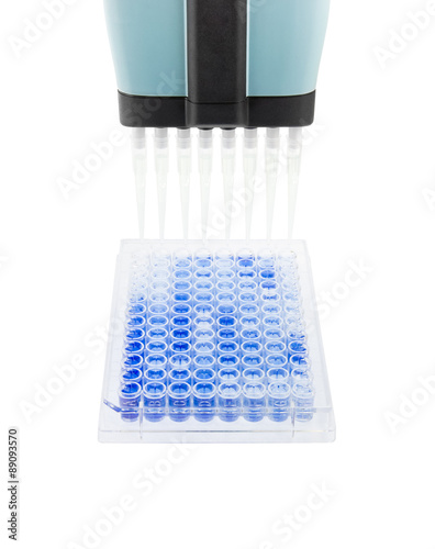 multichannel pipette test sample