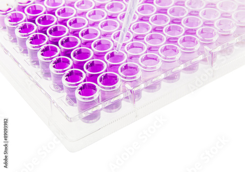 pipette test sample