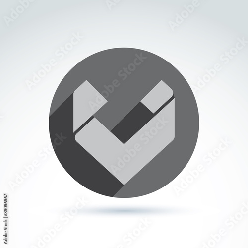 Vector abstract icon, abstr...