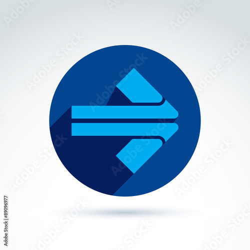 Geometric abstract symbol w...
