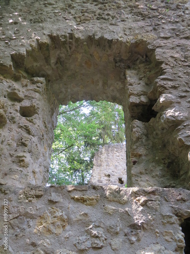 Fotografie Ruinenfenster