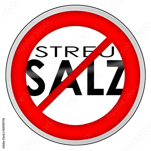 Salzstreuen verboten