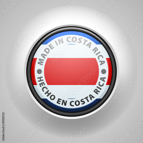 Free Download Made in Costa Rica (non-English text - Made in Costa Rica) - GFXLoad