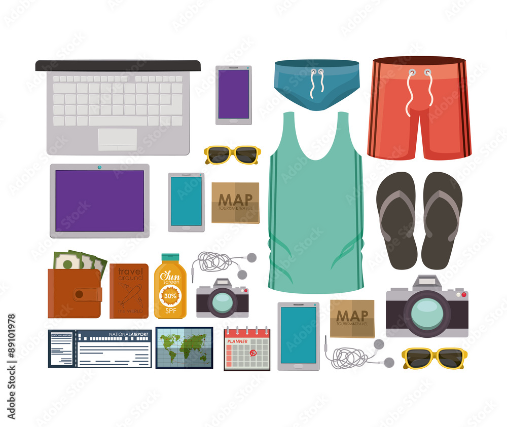 Holidays and Vacations design Holidays and Vacations design