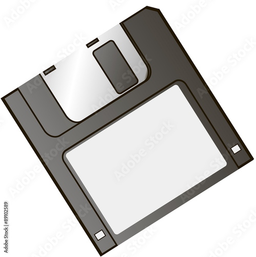 floppy image on a white background