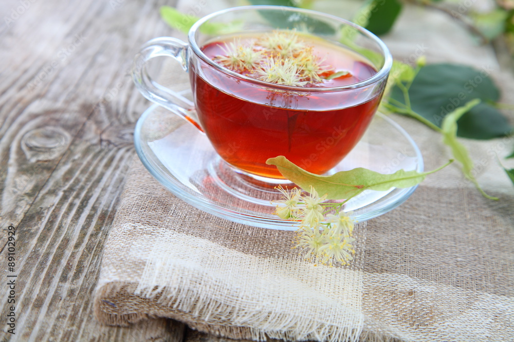 Herbal tea with lime Herbal tea with lime