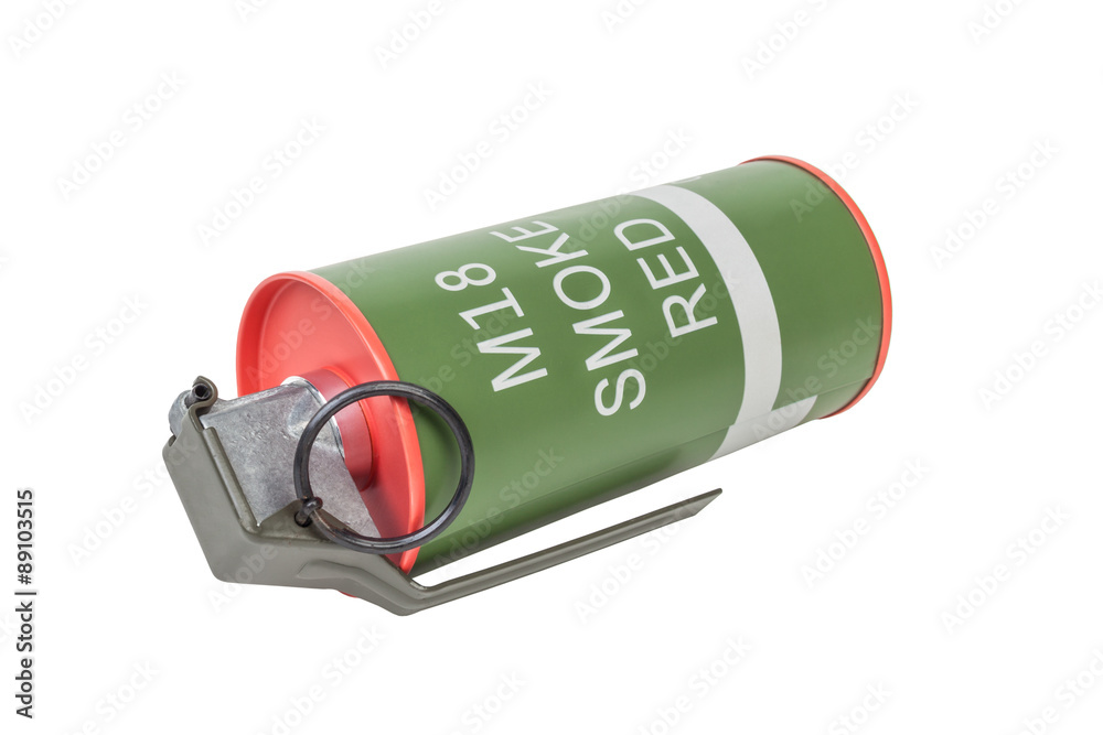 M18 Smoke Red explosive model, weapon army,standard timed fuze h M18 Smoke Red explosive model, weapon army,standard timed fuze h