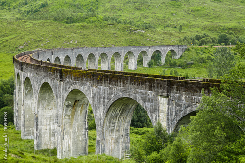 Glenfinnan Viaduct Brücke in Schottland