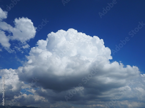 非常に発達した積乱雲