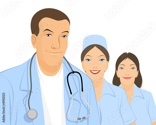 Team of doctors