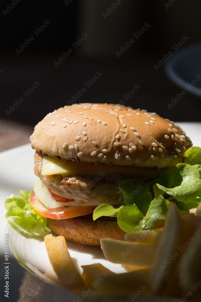 Crispy Chicken Burger Crispy Chicken Burger