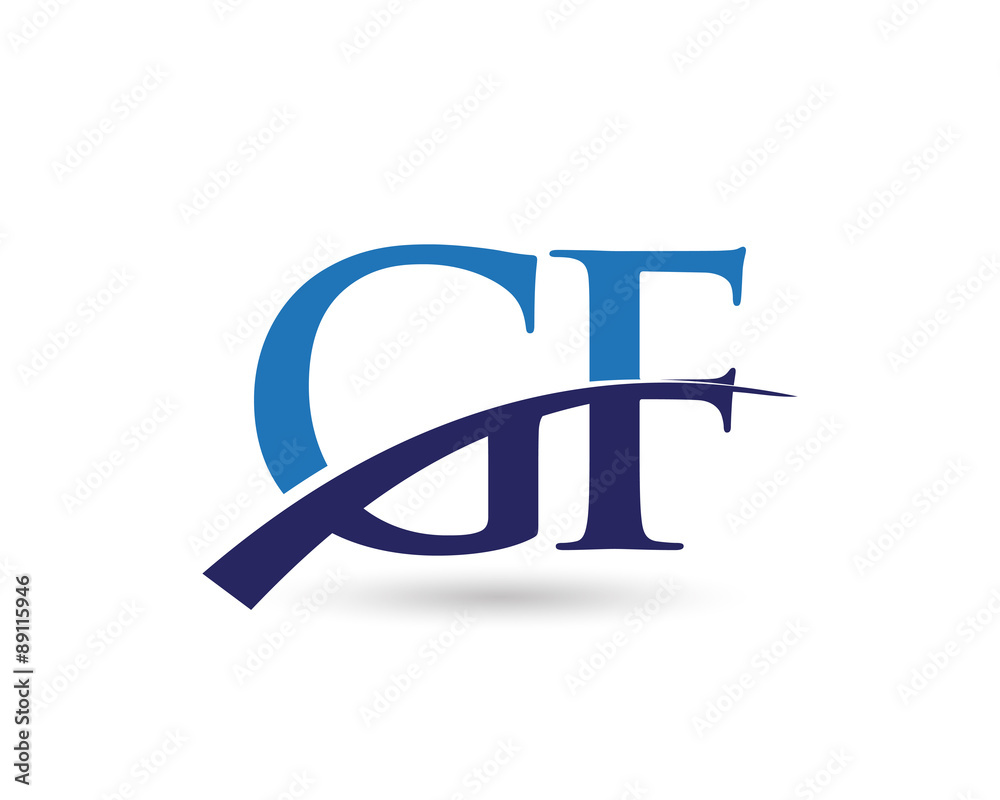 GF Logo Letter Swoosh GF Logo Letter Swoosh