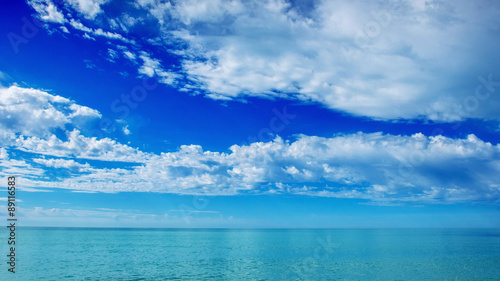Blue sky over the sea © standret