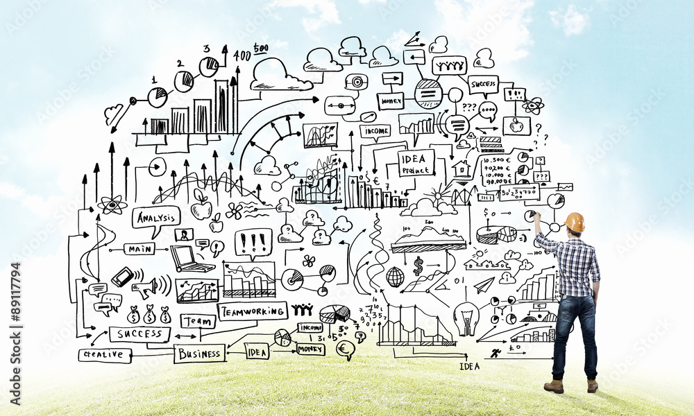 Making ideas sketches