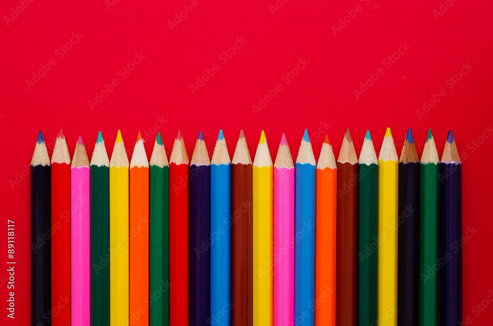 Colorful crayons Colorful crayons