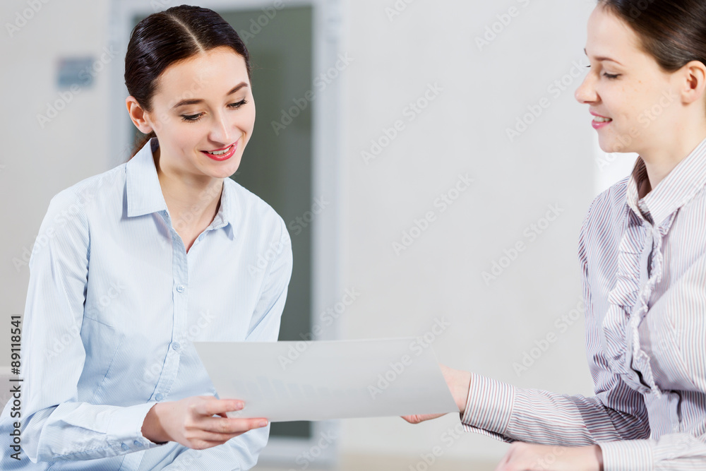 Fototapeta premium Working in cooperation