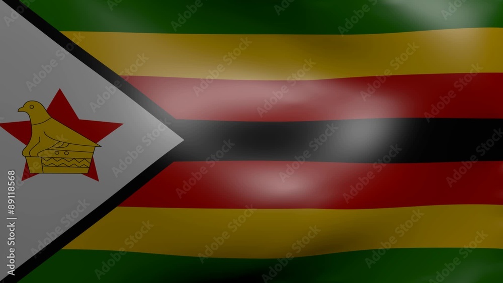 zimbabwe strong wind flag