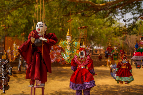 Marionettes, Bagan, Myanmar
