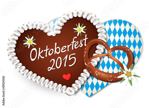 Lebkuchenherz und Brezn - Oktoberfest 2015