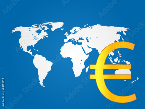 Global Economy Euro EPS 10