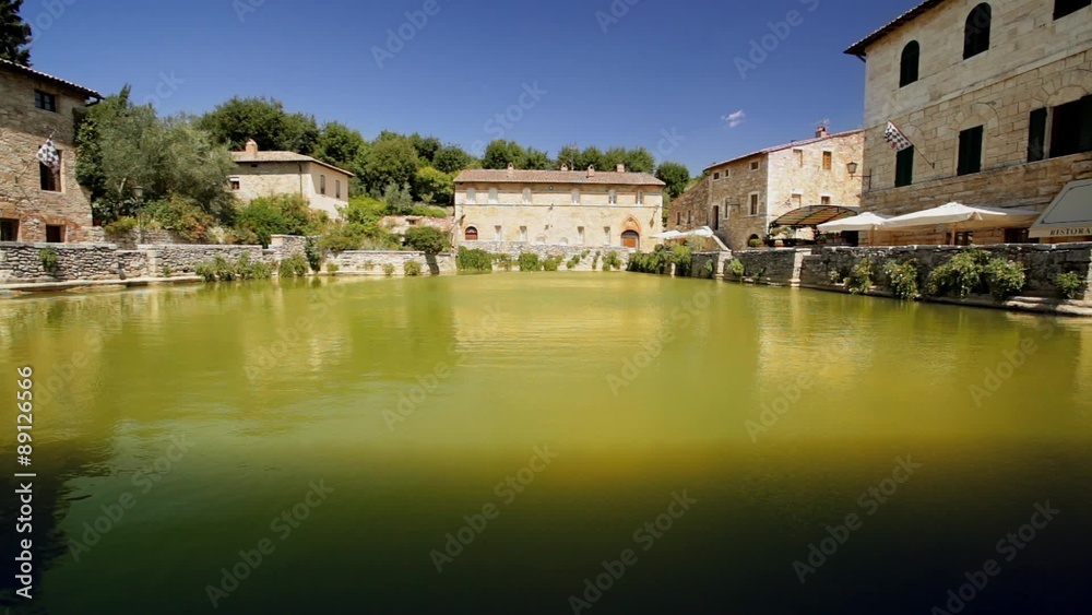 Tuscany thermal at Bagnio Vignoni Tuscany thermal at Bagnio Vignoni