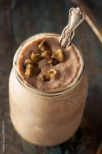 Homemade Cookie Dough Milkshake photo