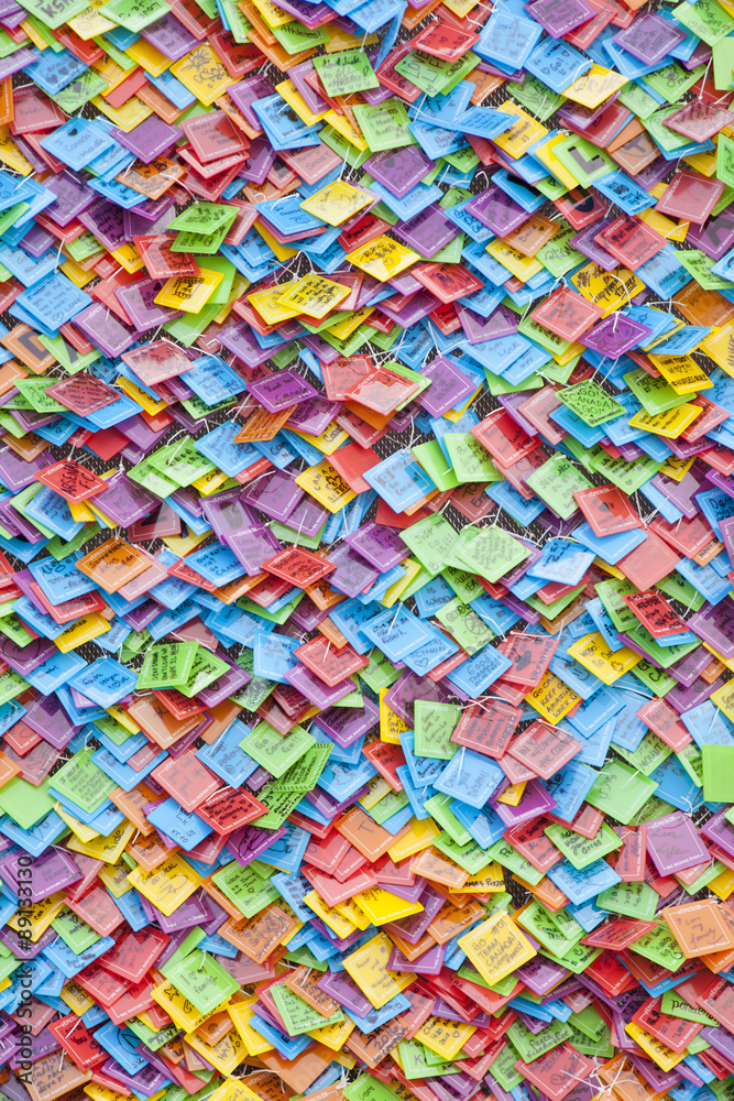 colourful messages on wall colourful messages on wall