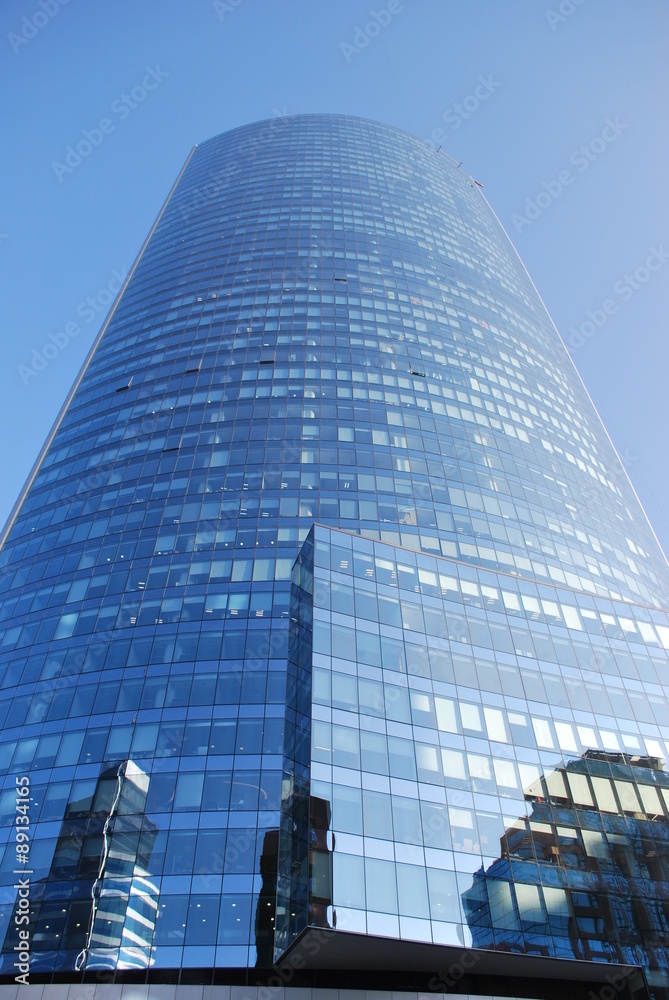 Fototapeta premium Amazing skyscrapers in Santiago, Chile
