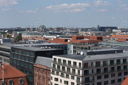 Photography berlin germany cityscape view from above