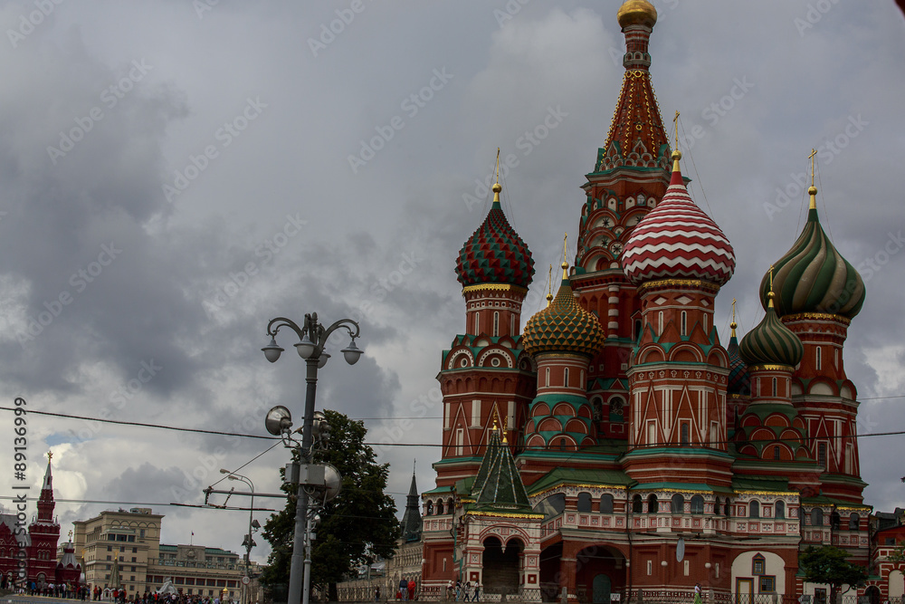 Obraz premium Sightseeing in Moscow