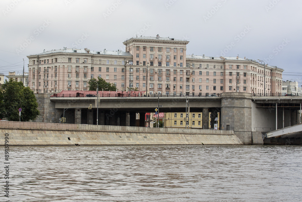 Moskou, as seen from the river Moskva