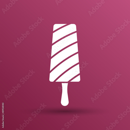 Chocolate ice cream sign Branding Identity Corporate logo