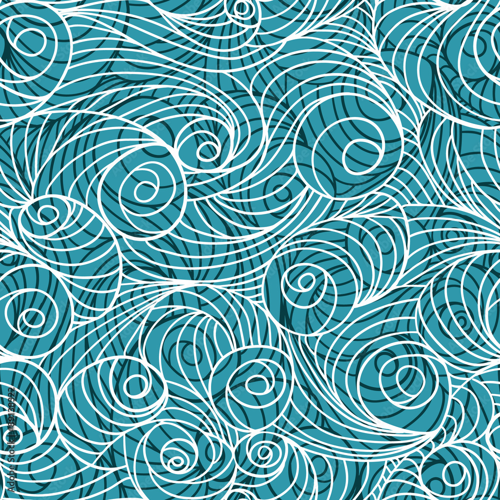 Swirl seamless pattern