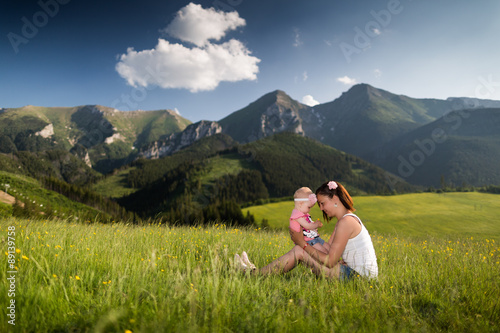 Women and child