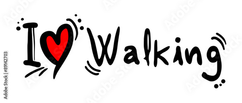 walking love