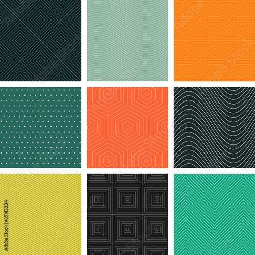Seamless Geometric Patterns 