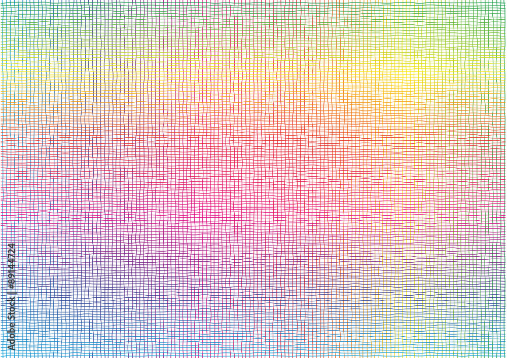 Rainbow line net background Rainbow line net background