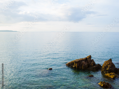 Fototapeta Naklejka Na Ścianę i Meble -  空と海と島4