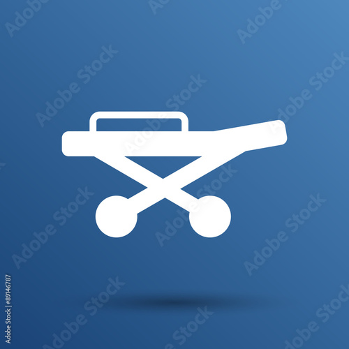Cutting fretsaw symbol appliance icon Vector illustration