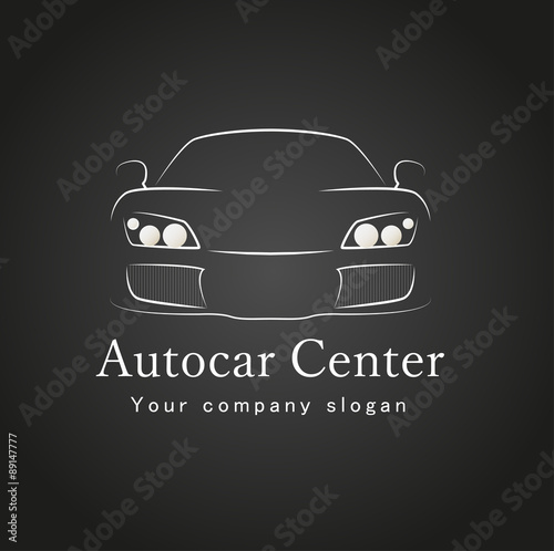 car icon design silhouette in vector format