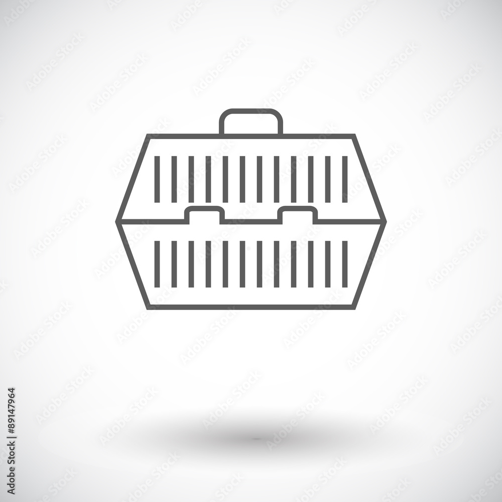 Pet carrier icon Pet carrier icon