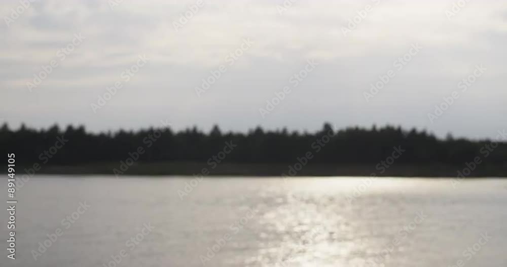 blurred background of lake in summer sunny day blurred background of lake in summer sunny day