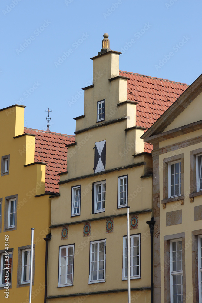 Ein Giebelhaus in Osnabrück