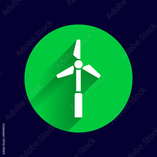 icon vector tower electric floor generator propeller