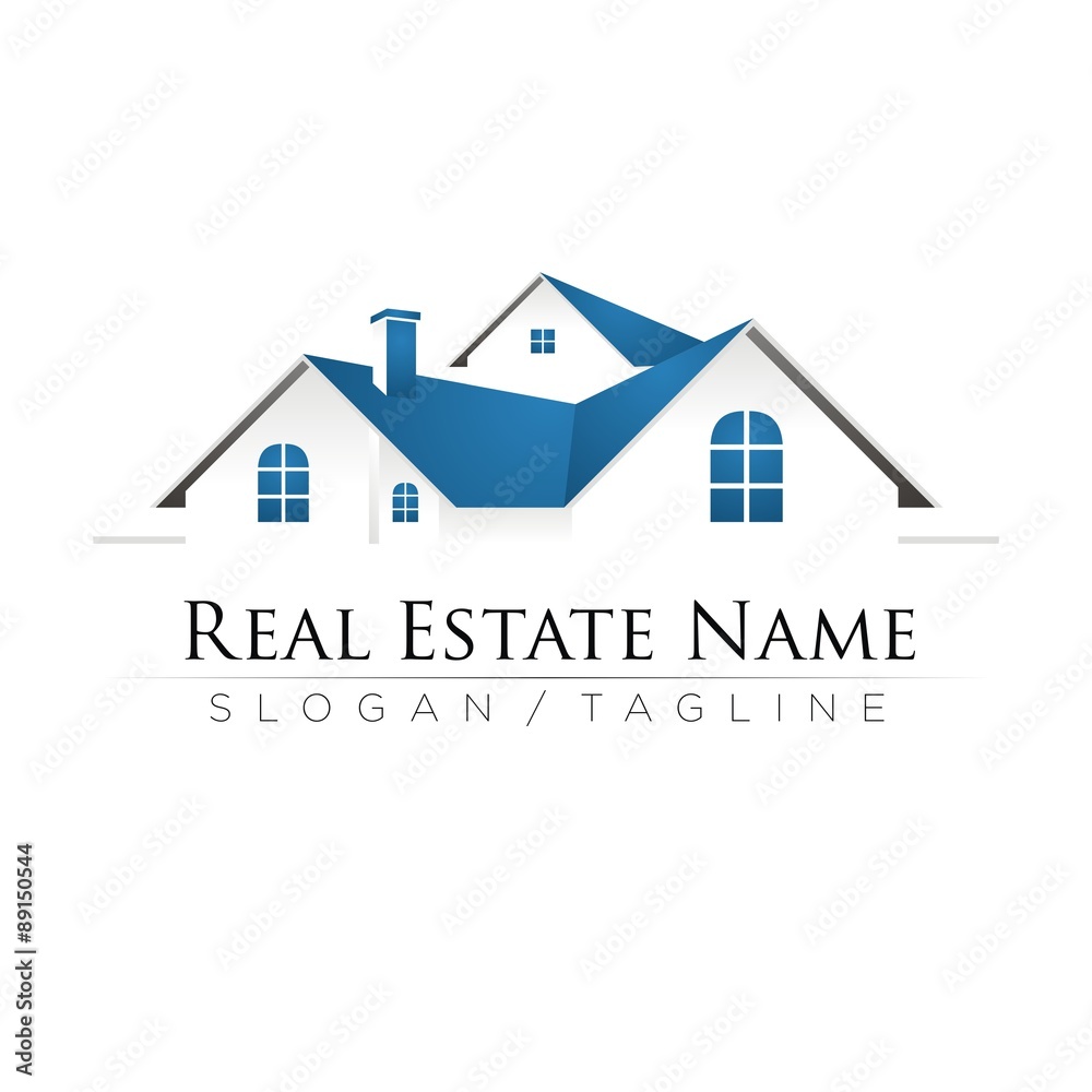 Property Real Estate logo icon vector